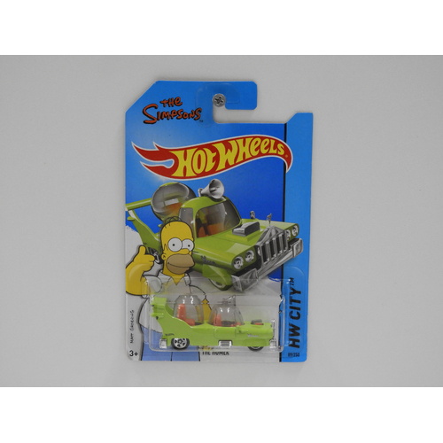 1:64 The Homer - Hot Wheels Long Card "The Simpsons"