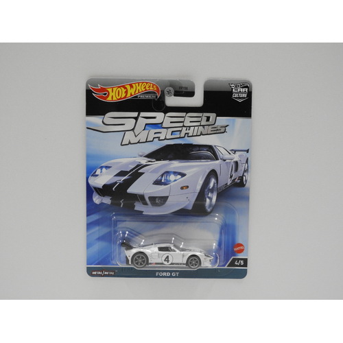 1/64 Ford GT Hot Wheels Car Culture Speed Machine [HKC46], Toy Hobby