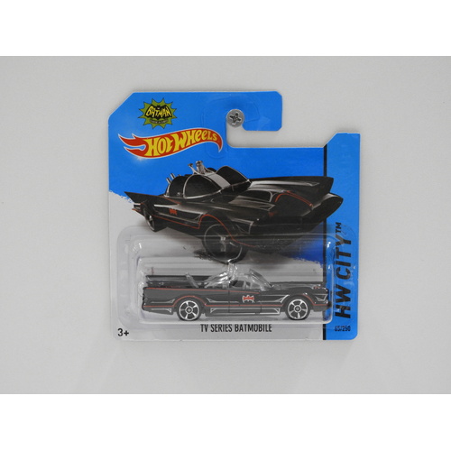 1:64 Classic TV Series Batmobile - Hot Wheels Short Card "Batman"