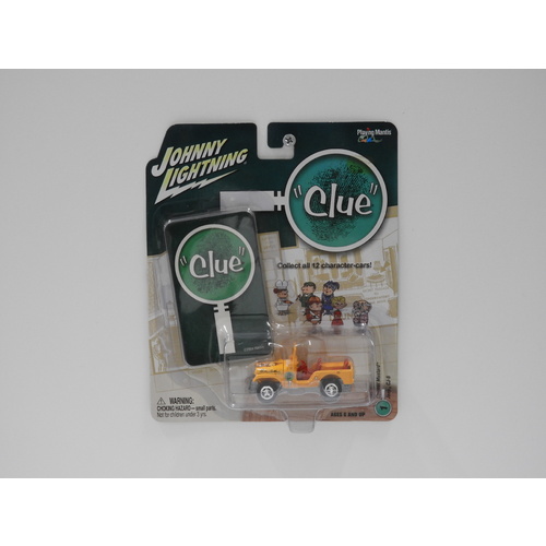 1:64 Jeep CJ-5 - Colonel Mustard "Clue"