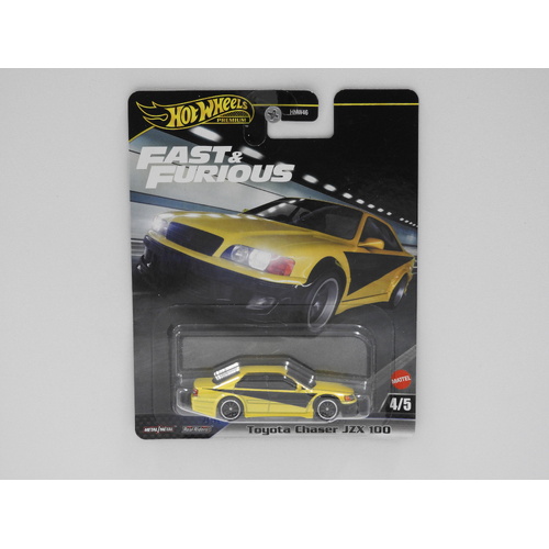 1:64 Toyota Chaser JZX 100 - Hot Wheels Premium "Fast & Furious"