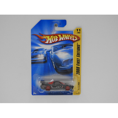 1:64 Acura NSX - 2008 Hot Wheels Long Card