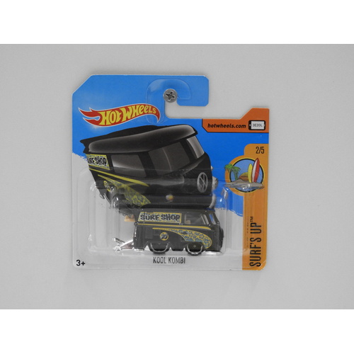 1:64 Volkswagen Kool Kombi "Surf Shop" - 2017 Hot Wheels Short Card