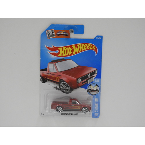 1:64 Volkswagen Caddy - 2016 Hot Wheels Long Card