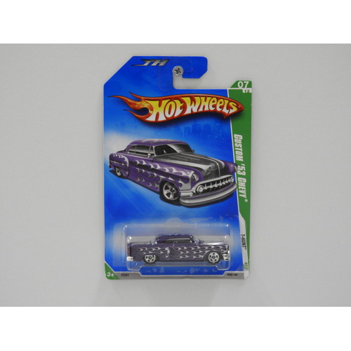 1:64 Custom 1953 Chevy - 2009 Hot Wheels Treasure Hunt Long Card