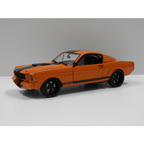 1:18 1965 Ford Shelby GT350R "Street Fighter" (Orange with Black Stripes)