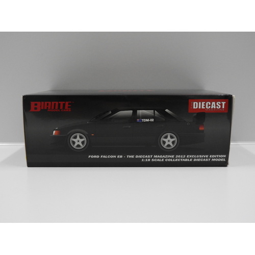 1:18 Ford EB Falcon - The Diecast Magazine 2012 Exclusive Edition TDM-02 (Black)