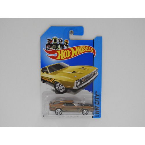 1:64 1971 Mustang Mach 1 - 2014 Hot Wheels Super Treasure Hunt Long Card