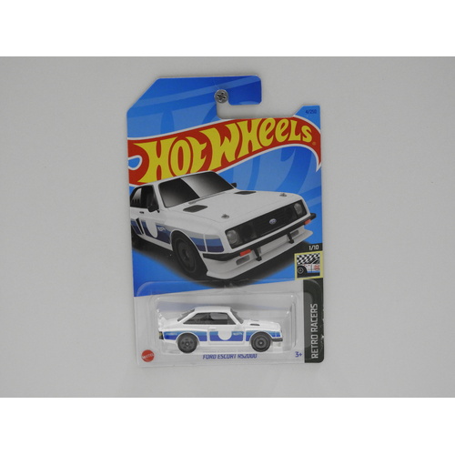 1:64 Ford Escort RS2000 - 2023 Hot Wheels Long Card "Retro Racers"
