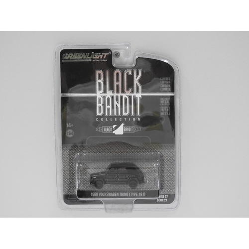1:64 1968 Volkswagen Thing (Type 181) "Black Bandit"