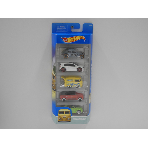 1:64 Hot Wheels 5 Pack "Volkswagen"