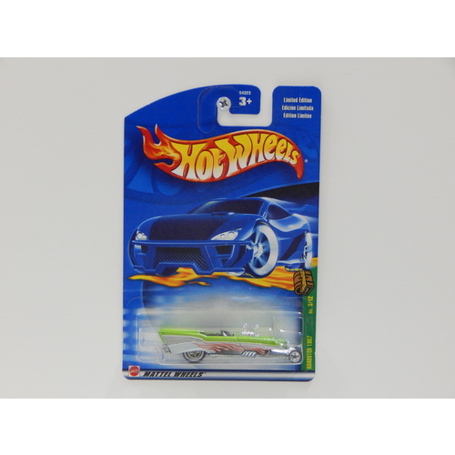 1:64 1957 Roadster - 2002 Hot Wheels Treasure Hunt Long Card 