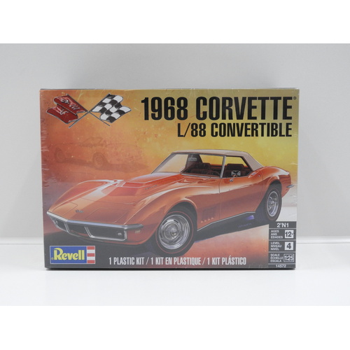 1:25 1968 Corvette L/88 Convertible 2 in 1