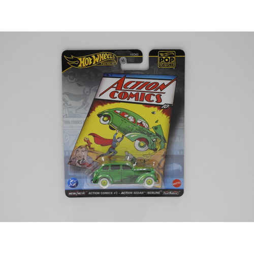 1:64 Action Sedan / Berline - Hot Wheels Premium Pop Culture - "Action Comics #1"