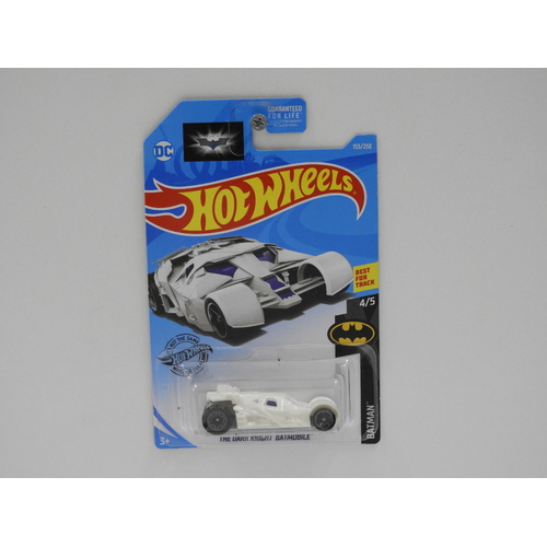 1:64 The Dark Knight Batmobile - Hot Wheels Long Card "Batman The Dark Knight Trilogy"