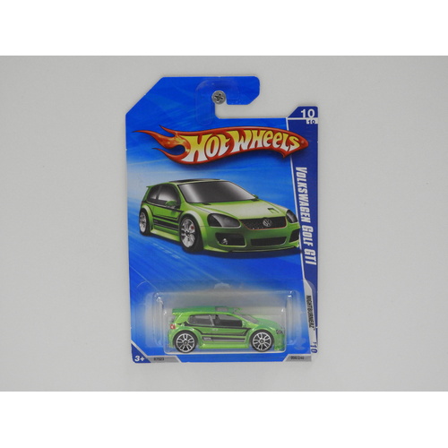 1:64 Volkswagen Golf GTi - 2010 Hot Wheels Long Card