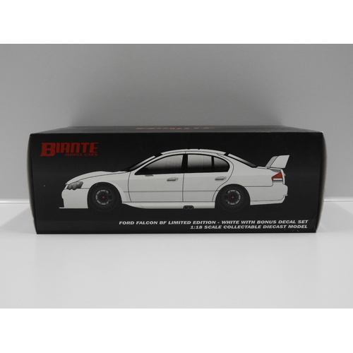 1:18 Ford BF Falcon Limited Edition (White) - No Decal Set