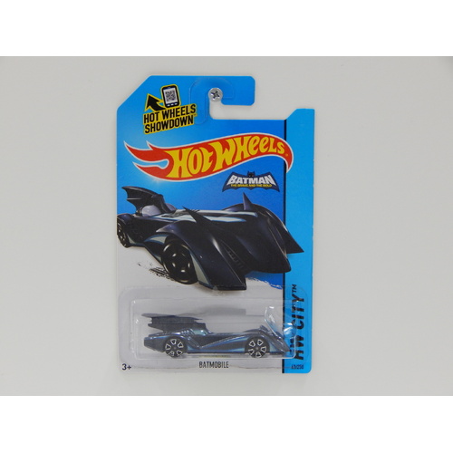 1:64 Batman The Brave And The Bold Batmobile - 2014 Hot Wheels Long Card