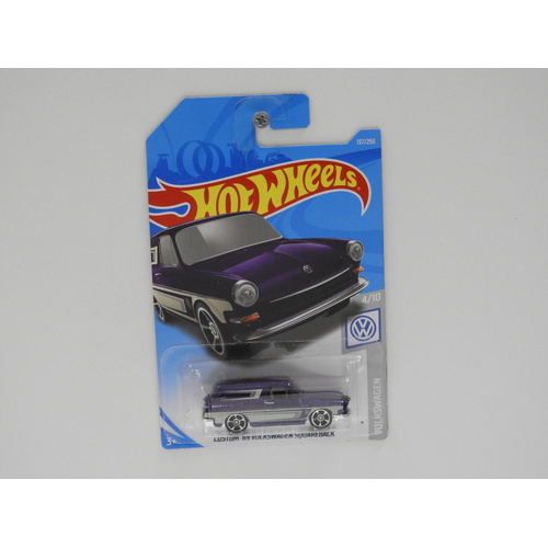1:64 Custom 1969 Volkswagen Squareback - 2019 Hot Wheels Long Card