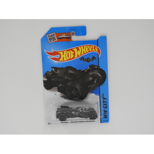 1:64 Batman :Arkham Knight Batmobile - Hot Wheels Long Card "Batman"