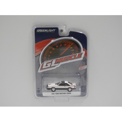 1:64 1981 Ford Mustang Cobra "GL Muscle"