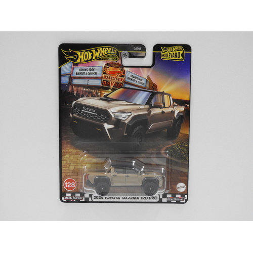1:64 2024 Toyota Tacoma TRD Pro - Hot Wheels Premium "Boulevard"