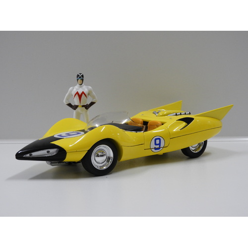 1:18 Speed Racer Shooting Star #9 with Secret Agent / Professional Driver "RacerX"