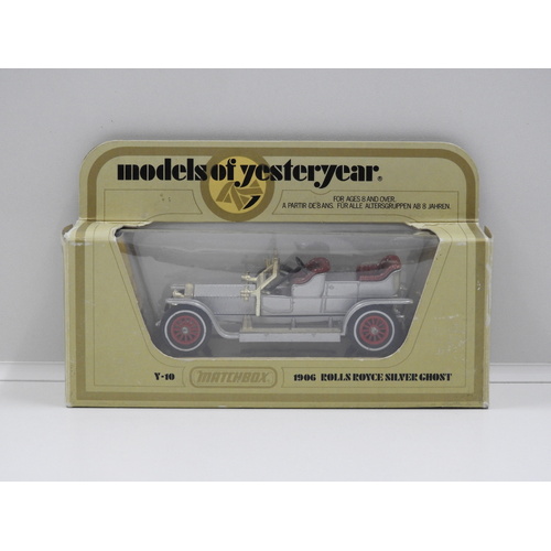 1:51 1906 Rolls Royce Silver Ghost (Silver/Red)