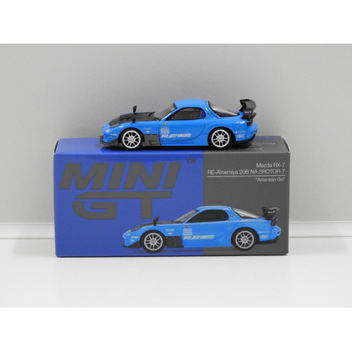 1:64 Mazda RX-7 RE-Amemiya 20B NA #ROTOR-7 - "Ama-san Go" (Opened, Unsealed)