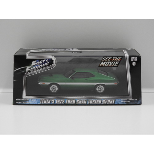 1:43 Fenix's 1972 Ford Gran Torino Sport - Fast & Furious