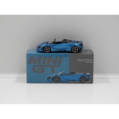 1:64 McLaren 750S Spider (Belize Blue) (Opened, Unsealed)