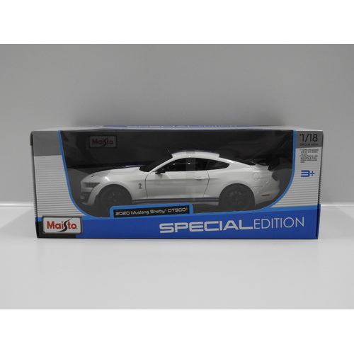 1:18 2020 Mustang Shelby GT500 (White)