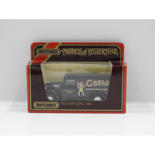 1:45 1937 G.M.C. Van "Coblin"