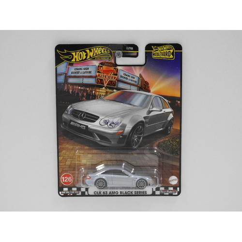 1:64 2008 Mercedes-Benz CLK 63 AMG Black Series - Hot Wheels Premium "Boulevard"