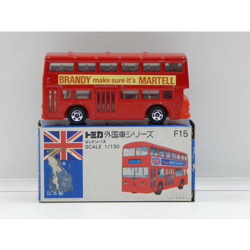 1:130 London Bus (Brandy Make Sure It's Martell) - Made in Japan
