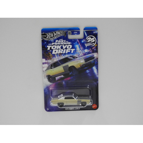 1:64 1970 Monte Carlo - Hot Wheels Silver Series "The Fast And The Furious: Tokyo Drift"