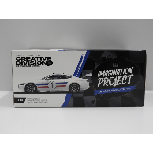 1:18 Ford Mustang GT - Imagination Project Edition 8 1966 ATCC Winner Tribute Livery #1