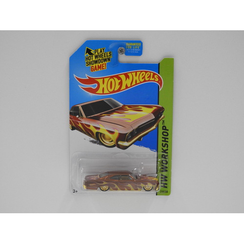 1:64 1965 Chevy Impala - 2014 Hot Wheels Super Treasure Hunt Long Card