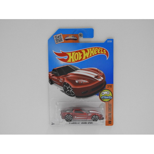 1:64 2011 Corvette Grand Sport - 2016 Hot Wheels Treasure Hunt Long Card