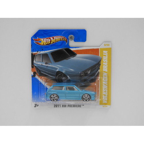 1:64 Volkswagen Brasilia - 2011 Hot Wheels Short Card