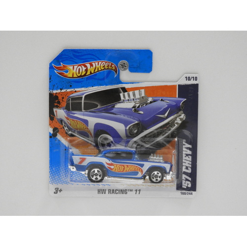 1:64 1957 Chevy - 2011 Hot Wheels Short Card