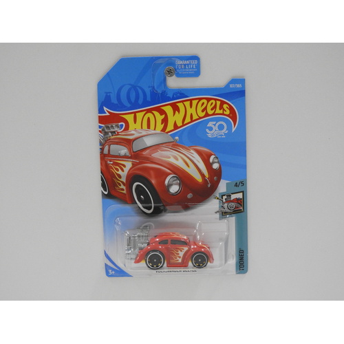 1:64 Volkswagen Beetle - 2018 Hot Wheels Long Card