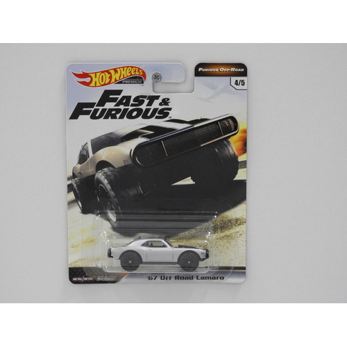 1:64 1967 Off Road Camaro - Hot Wheels Premium "Fast & Furious"