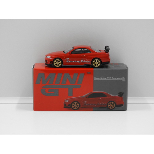 1:64 Nissan Skyline GT-R TommykairaR-z (Red)