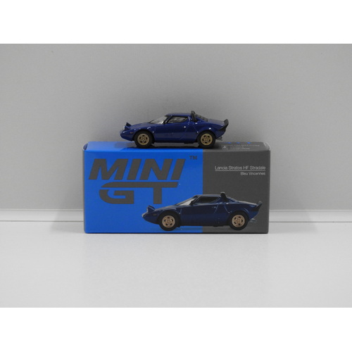 1:64 Lancia Stratos HF Stradale (Bleu Vincennes) (Opened, Unsealed)