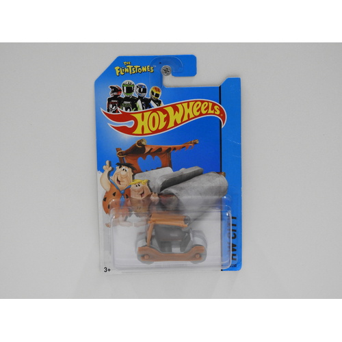 1:64 The Flintmobile "The Flintstones" - 2014 Hot Wheels Long Card