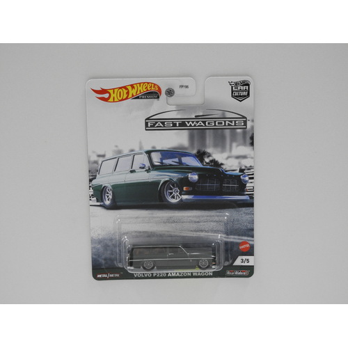 1:64 Volvo P220 Amazon Wagon - Hot Wheels Premium Car Culture "Fast Wagons"
