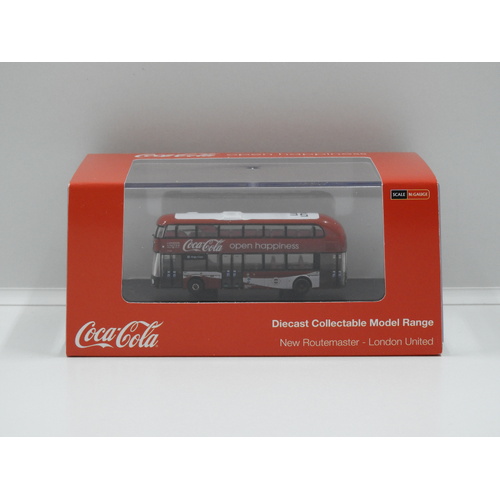 N:Gauge New Routemaster London United "Coca-Cola"