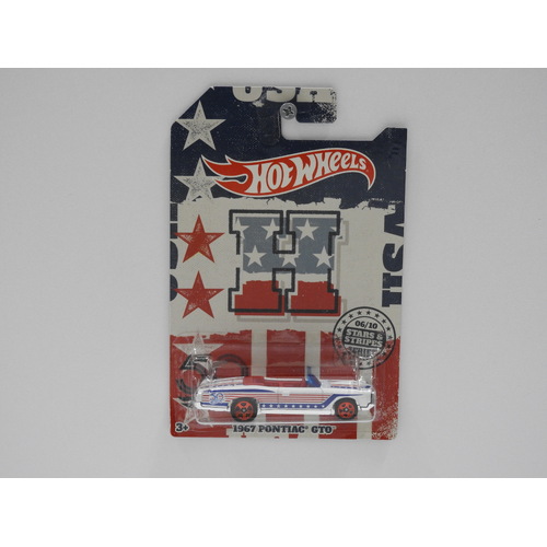 1:64 1967 Pontiac GTO - Hot Wheels "Stars & Stripes"