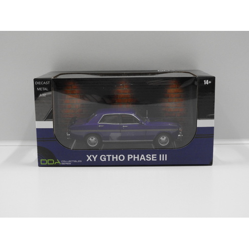 1:32 Ford XY GTHO Phase lll (Purple/Gold Stripe)